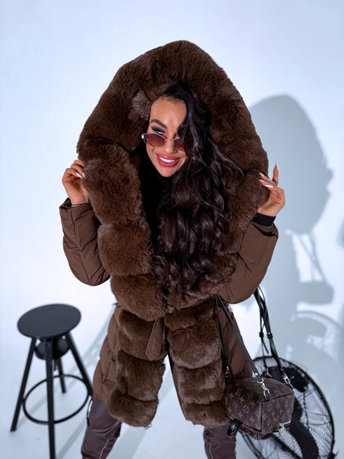 Virsjaka ar pūku priekšpusē "NORDELLE" FC7505 - CHOCO PRE-ORDER